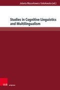 Cover: Studies in Cognitive Linguistics and Multilingualism - Brill Deutschland