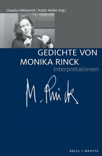 Enlarge image Cover: Gedichte von Monika Rinck - Brill Deutschland GmbH