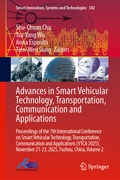 Cover: Advances in Smart Vehicular Technology, Transportation, Communication and Applications - Springer