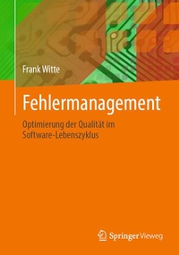 Enlarge image Cover: Fehlermanagement - Springer Vieweg