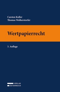 Enlarge image Cover: Wertpapierrecht - Verlag Österreich