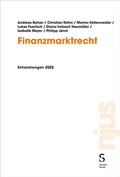 Cover: Finanzmarktrecht - St&auml;mpfli Verlag AG