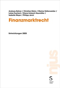 Enlarge image Cover: Finanzmarktrecht - Stämpfli Verlag AG