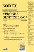 Cover: KODEX Vergabegesetze 2026/27 - Linde