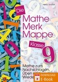 Cover: Die Mathe-Merk-Mappe Klasse 9 - Verlag an der Ruhr