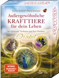 Cover: Au&szlig;ergew&ouml;hnliche Krafttiere f&uuml;r dein Leben - 64 st&auml;rkende Tierboten und ihre Weisheit - Orakel - Schirner Verlag