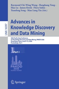 Enlarge image Cover: Advances in Knowledge Discovery and Data Mining - Springer