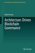 Cover: Architecture-Driven Blockchain Governance - Springer