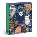 Cover: Owls At Dawn 1000 Piece Foil Puzzle - Galison