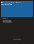 Cover: Medical Interpreter Certification Study Guide 2026 - Meridian Certification Press Study Guides