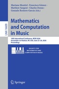 Cover: Mathematics and Computation in Music - Springer