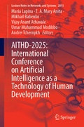 Cover: AITHD-2025: International Conference on Artificial Intelligence as a Technology of Human Development - Springer