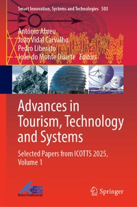 Enlarge image Cover: Advances in Tourism, Technology and Systems - Springer