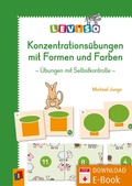 Cover: Konzentrations&uuml;bungen mit Formen und Farben - Verlag an der Ruhr