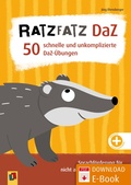 Cover: Ratzfatz DaZ - 50 schnelle und unkomplizierte DaZ-&Uuml;bungen - Verlag an der Ruhr