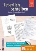 Cover: Leserlich schreiben in der Sekundarstufe I&iquest; - Verlag an der Ruhr