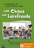 Cover: So bekomme ich meine Klasse ruhig  - Vom Chaos zur Lernfreude - Verlag an der Ruhr