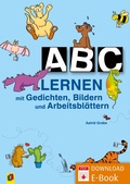 Cover: ABC lernen mit Gedichten, Bildern und Arbeitsbl&auml;ttern - Verlag an der Ruhr