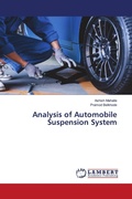 Cover: Analysis of Automobile Suspension System - LAP Lambert Academic Publishing