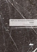 Cover: Adolf Loos: Ruminations and Revisions - Kant