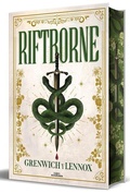 Cover: Riftborne (Edicion Cantos Pintados) / Riftborne (Sprayed Edges Edition) - Prh Grupo Editorial