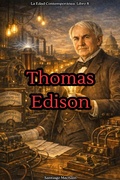 Cover: Thomas Edison (La Edad Contempor&aacute;nea, #8) - Santiago Machain