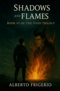 Cover: Shadows and Flames (The Void Trilogy, #3) - Alberto Frigerio