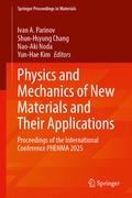 Cover: Physics and Mechanics of New Materials and Their Applications - Springer
