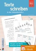 Cover: Texte schreiben in der Sekundarstufe I - Verlag an der Ruhr