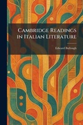 Cover: Cambridge Readings in Italian Literature - Creative Media Partners, LLC