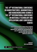 Cover: The 14th Int. Conf. on Nanostructures, Nanomaterials and Nanoengineering (ICNNN) & the 10th Int. Conf. on Materials Technology and Applications Joint Conference (ICMTA) - Trans Tech Publications Ltd