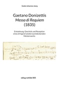 Cover: Gaetano Donizettis Messa di Requiem (1835) - BoD - Books on Demand