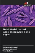 Cover: Stabilita dei batteri lattici incapsulati nello yogurt - Edizioni Sapienza