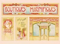 Cover: Boutiques Magnifiques: Shop Sign Designs of Belle Epoque Paris - Letterform Archive Books