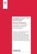 Cover: Heimat-Praktiken - De Gruyter Oldenbourg
