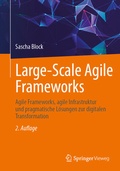 Cover: Large-Scale Agile Frameworks - Springer Vieweg