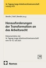 Cover: Herausforderungen der Transformation an das Arbeitsrecht - Nomos
