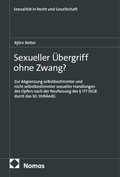 Cover: Sexueller &Uuml;bergriff ohne Zwang? - Nomos