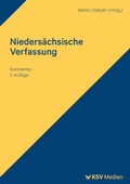 Cover: Nieders&auml;chsische Verfassung - KSV Medien