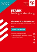 Cover: STARK Deutsch - Mittlerer Schulabschluss (MSA) 2027 NRW - Pr&uuml;fungsvorbereitung - Stark Verlag