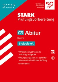 Bild vergrößern Bild: STARK Biologie eA - Abitur 2027 Bayern - Prüfungsvorbereitung - Stark Verlag