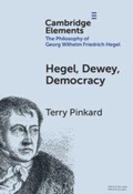 Cover: Hegel, Dewey, Democracy - Cambridge University Press