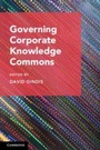 Cover: Governing Corporate Knowledge Commons - Cambridge University Press