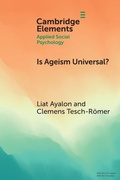 Cover: Is Ageism Universal? - Cambridge University Press