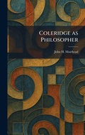 Cover: Coleridge as Philosopher - Tradd Street Press