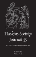 Cover: The Haskins Society Journal 35: 2023 - Boydell & Brewer