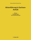Cover: Aktenf&uuml;hrung in Sachsen-Anhalt - BoD - Books on Demand