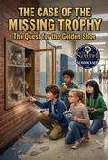 Cover: The Case of the Missing Trophy : The Quest for the Golden Shoe (The Secret Schoolyard Club, #1) - Paddooss
