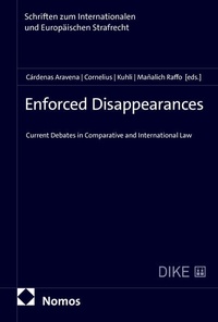 Enlarge image Cover: Enforced Disappearances - Dike Verlag Zürich