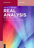 Cover: Real Analysis - De Gruyter